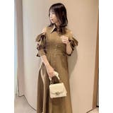 オープンショルダーデニムステッチワンピース | dazzlin | 詳細画像49