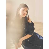 オープンショルダーデニムステッチワンピース | dazzlin | 詳細画像7