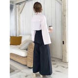 スリットスリーブクロップドシャツ | dazzlin | 詳細画像12 