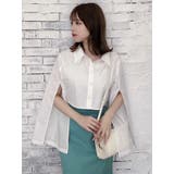 スリットスリーブクロップドシャツ | dazzlin | 詳細画像22 