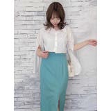 スリットスリーブクロップドシャツ | dazzlin | 詳細画像23 