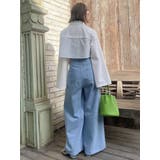 スリットスリーブクロップドシャツ | dazzlin | 詳細画像29 