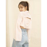 スリットスリーブクロップドシャツ | dazzlin | 詳細画像4 