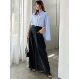 スリットスリーブクロップドシャツ | dazzlin | 詳細画像43 