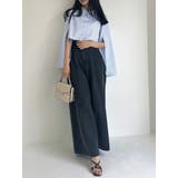 スリットスリーブクロップドシャツ | dazzlin | 詳細画像47 