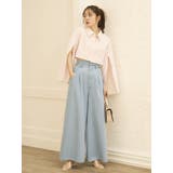 スリットスリーブクロップドシャツ | dazzlin | 詳細画像5 