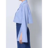 スリットスリーブクロップドシャツ | dazzlin | 詳細画像50 