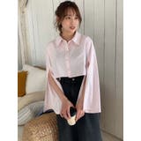 スリットスリーブクロップドシャツ | dazzlin | 詳細画像8 