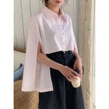 スリットスリーブクロップドシャツ | dazzlin | 詳細画像9 