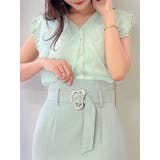 バックルスリットミディスカート | dazzlin | 詳細画像14 