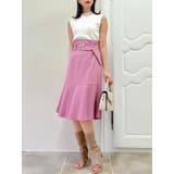 バックルスリットミディスカート | dazzlin | 詳細画像5 