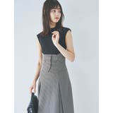 ミニチェックコルセットワンピース | dazzlin | 詳細画像8