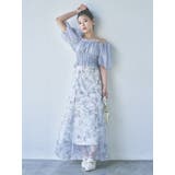 フラワーグリッターシアースカート | dazzlin | 詳細画像14 