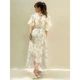 フラワーグリッターシアースカート | dazzlin | 詳細画像17 