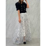 フラワーグリッターシアースカート | dazzlin | 詳細画像21 