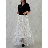 フラワーグリッターシアースカート | dazzlin | 詳細画像22 