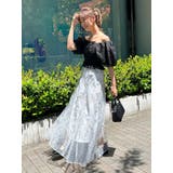 フラワーグリッターシアースカート | dazzlin | 詳細画像24 