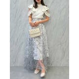 フラワーグリッターシアースカート | dazzlin | 詳細画像33 