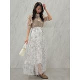 フラワーグリッターシアースカート | dazzlin | 詳細画像37 