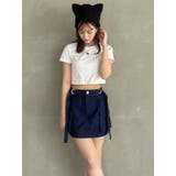 【Taeriコラボ】ローライズミリタリーミニスカート | dazzlin | 詳細画像12 