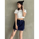 【Taeriコラボ】ローライズミリタリーミニスカート | dazzlin | 詳細画像13 