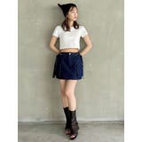 【Taeriコラボ】ローライズミリタリーミニスカート | dazzlin | 詳細画像15 