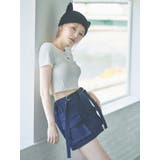 【Taeriコラボ】ローライズミリタリーミニスカート | dazzlin | 詳細画像2 