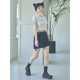 【Taeriコラボ】ローライズミリタリーミニスカート | dazzlin | 詳細画像4 