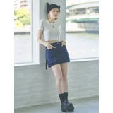 【Taeriコラボ】ローライズミリタリーミニスカート | dazzlin | 詳細画像6 