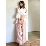 ダブルハイウエストワイドデニムパンツ | dazzlin | 詳細画像48