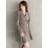 グレー | テーラーミニワンピジャケット | dazzlin