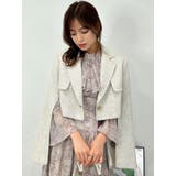 サイドリブタイフラワーワンピース | dazzlin | 詳細画像13 