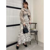 サイドリブタイフラワーワンピース | dazzlin | 詳細画像19 