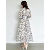 サイドリブタイフラワーワンピース | dazzlin | 詳細画像22 