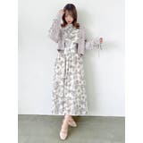 サイドリブタイフラワーワンピース | dazzlin | 詳細画像23 