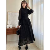 サイドリブタイフラワーワンピース | dazzlin | 詳細画像25 