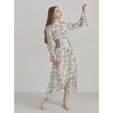 サイドリブタイフラワーワンピース | dazzlin | 詳細画像3 