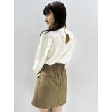 タイネックサテンブラウス | dazzlin | 詳細画像10 