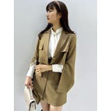 タイネックサテンブラウス | dazzlin | 詳細画像12 