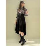 タイネックサテンブラウス | dazzlin | 詳細画像21 