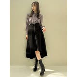 タイネックサテンブラウス | dazzlin | 詳細画像22 