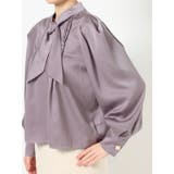 タイネックサテンブラウス | dazzlin | 詳細画像28 