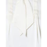 タイネックサテンブラウス | dazzlin | 詳細画像31 