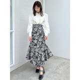 タイネックサテンブラウス | dazzlin | 詳細画像7 