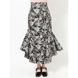 セミフレアラインジャカードスカート | dazzlin | 詳細画像16