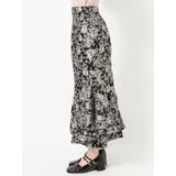 セミフレアラインジャカードスカート | dazzlin | 詳細画像17