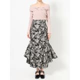 セミフレアラインジャカードスカート | dazzlin | 詳細画像22