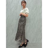 リーフフラワーレーススカート | dazzlin | 詳細画像14 