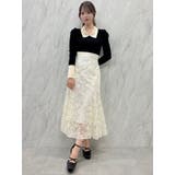 リーフフラワーレーススカート | dazzlin | 詳細画像23 