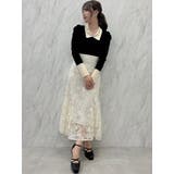 リーフフラワーレーススカート | dazzlin | 詳細画像25 